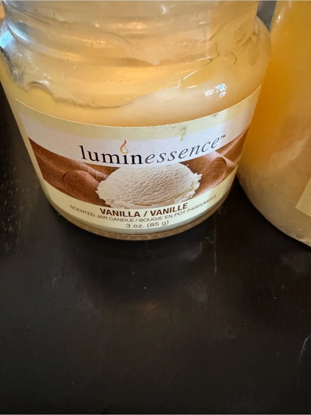 Luminess Vanilla Scented Pillar and Jar Candles - Cream